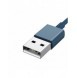 Baseus Superior 3in1 USB-kabel - Lightning / USB Type C / micro USB 3,5 A 1,5 m blå (CAMLTYS-03)