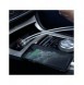 Baseus 2x USB 4.8A 24W billaddare med LCD + 3in1 kabel USB - USB Typ C / micro USB / Lightning 1.2m svart (TZCCBX-0G)