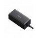 Baseus snabbladdare GaN5 Pro HUB HDMI 2 x USB-C / USB-A / HDMI 4K 30Hz 1,5m svart + USB-C-kabel - USB-C 100W 40Gb/s (USB4) 1m (C