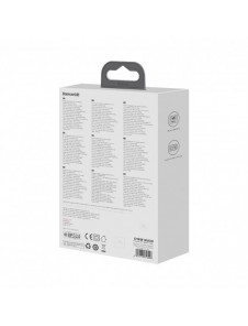Baseus snabbladdare GaN5 Pro HUB HDMI 2 x USB-C / USB-A / HDMI 4K 30Hz 1,5m svart + USB-C-kabel - USB-C 100W 40Gb/s (USB4) 1m (C