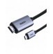 Baseus High Definition Series Adapterkabel USB Typ C - HDMI 2.0 4K 60Hz 1m svart (WKGQ010001)