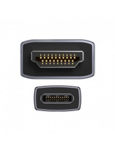 Baseus High Definition Series Adapterkabel USB Typ C - HDMI 2.0 4K 60Hz 1m svart (WKGQ010001)