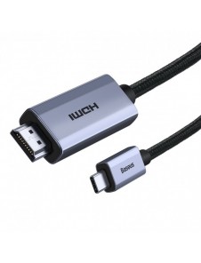 Baseus High Definition Series adapterkabel USB Typ C - HDMI 2.0 4K 60Hz 3m svart (WKGQ010201)