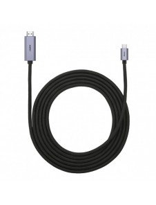 Baseus High Definition Series adapterkabel USB Typ C - HDMI 2.0 4K 60Hz 3m svart (WKGQ010201)