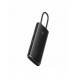Baseus Lite Series HUB-adapter USB Typ C - HDMI / 4x USB 3.0 20cm svart (WKQX040001)