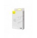 Baseus Lite Series-adapter USB Typ C - RJ45 LAN-uttag 100 Mbps grå (WKQX000213)