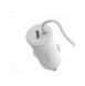 Baseus trådlös billaddare med MagSafe 15W hållare för luftventil + USB Typ C 25W vit (CW01)