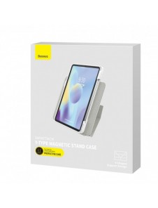 Baseus Safattach Y-typ fodral för iPad Pro 11" 2018/2020/2021 skal med ställ vit (ARCX010002)