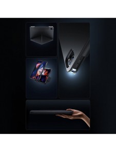 Baseus Safattach Y-typ fodral för iPad Pro 11" 2018/2020/2021 skal med ställ vit (ARCX010002)