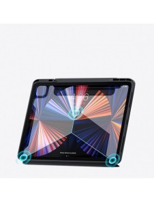 Baseus Safattach Y-typ fodral för iPad Pro 11" 2018/2020/2021 skal med ställ vit (ARCX010002)
