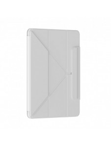 Baseus Safattach Y-typ fodral för iPad Pro 12,9" 2018/2020/2021 skal med ställ vit (ARCX010102)