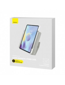 Baseus Safattach Y-typ fodral för iPad Pro 12,9" 2018/2020/2021 skal med ställ vit (ARCX010102)