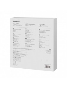 Baseus Safattach Y-typ fodral för iPad Pro 12,9" 2018/2020/2021 skal med ställ vit (ARCX010102)