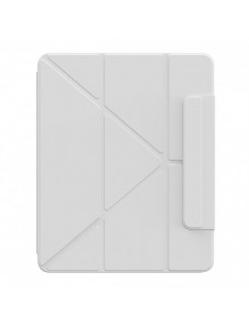 Baseus Safattach Y-typ fodral för iPad Pro 12,9" 2018/2020/2021 skal med ställ vit (ARCX010102)