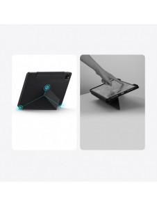 Baseus Safattach Y-typ fodral för iPad Pro 12,9" 2018/2020/2021 skal med ställ vit (ARCX010102)