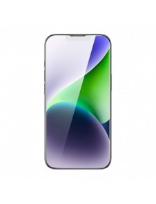 Baseus helskärmshärdat glas för iPhone 14 Plus / 13 Pro Max med högtalarskydd 0,4 mm + monteringssats