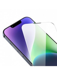 Baseus helskärmshärdat glas för iPhone 14 Plus / 13 Pro Max med högtalarskydd 0,4 mm + monteringssats