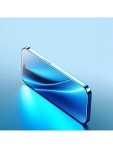 Baseus helskärmshärdat glas för iPhone 14 Plus / 13 Pro Max med högtalarskydd 0,4 mm + monteringssats