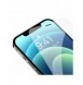 Baseus helskärmshärdat glas för iPhone 12 Pro / 12 med högtalarskydd 0,4 mm + monteringssats