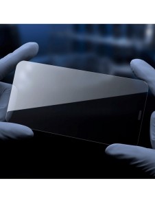 Baseus helskärmshärdat glas för iPhone 12 Pro / 12 med högtalarskydd 0,4 mm + monteringssats