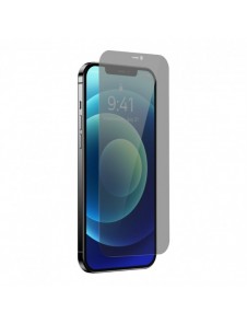 Baseus Privacy Härdat Glas för iPhone 12 Pro / 12 Helskärm 0,4 mm Sekretessfilter Anti Spy + Monteringssats