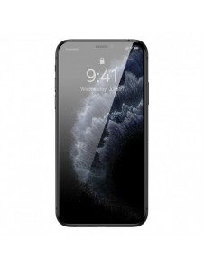 Baseus härdat glas för iPhone 11 Pro Max / iPhone XS Max Privacy Anti Spy (privatisering) med högtalarskydd + lägesställare (SGB