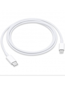 MX0K2ZM/A iPhone Lightning/USB-C Datakabel Vit