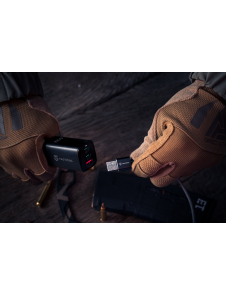 Tactical FlashBang GaN 65W Svart