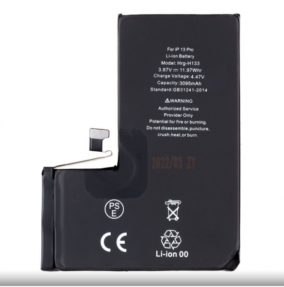 Batteri för iPhone 13 Pro 3095mAh Li-Ion (bulk)