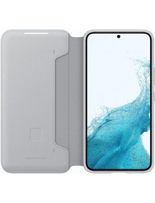 Samsung LED View Cover till Samsung Galaxy S22 - Ljusgrå EF-NS901PJE