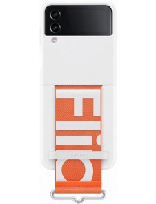 Samsung EF-GF721TWE Silicone Cover with Strap for Galaxy Z Flip 4 Vit