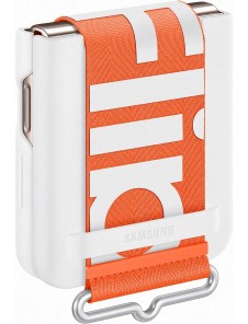 Samsung EF-GF721TWE Silicone Cover with Strap for Galaxy Z Flip 4 Vit