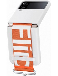 Samsung EF-GF721TWE Silicone Cover with Strap for Galaxy Z Flip 4 Vit