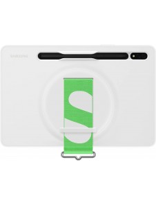 Samsung EF-GX700CWE Bärfodral Samsung Galaxy Tab S8, Galaxy Tab S7 Tablet - Vit - Bärrem