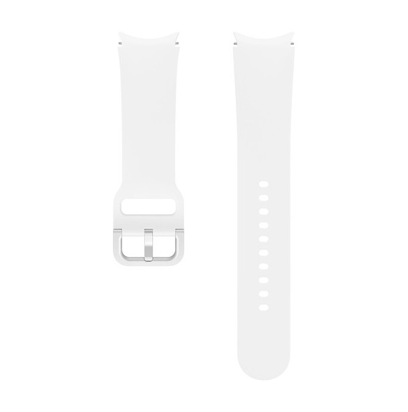 SAMSUNG GALAXY WATCH 4/5 SPORTBAND (20MM/L) VIT - ET-SFR91LWE