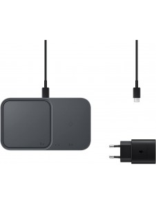 Samsung EP-P5400TBE trådlös laddare Duo med Adapter Svart