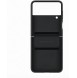 Samsung Galaxy Z FLIP4 Läderfack Svart EF-VF721LBE