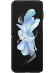 Samsung Galaxy Z FLIP4 Läderfack Svart EF-VF721LBE