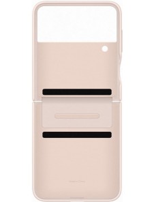 Samsung Galaxy Z FLIP4 Läderfack Rosa EF-VF721LPE