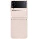 Samsung Galaxy Z FLIP4 Läderfack Rosa EF-VF721LPE