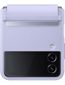 Samsung Galaxy Z FLIP 4 Läderfack Lila EF-VF721LLE