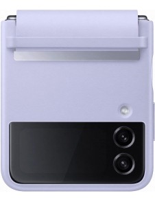 Samsung Galaxy Z FLIP 4 Läderfack Lila EF-VF721LLE