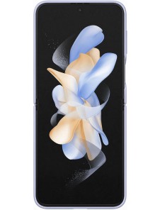 Samsung Galaxy Z FLIP 4 Läderfack Lila EF-VF721LLE