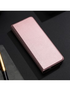Samsung Galaxy Z Fold5 5G Dux Ducis Bril Wallet Flip Läderfodral - Rosa