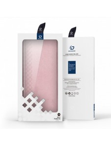 Samsung Galaxy Z Fold5 5G Dux Ducis Bril Wallet Flip Läderfodral - Rosa