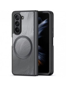Samsung Galaxy Z Fold5 5G pansarfodral kompatibelt med MagSafe Dux Ducis Aimo Mag - svart