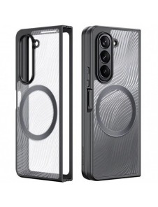 Samsung Galaxy Z Fold5 5G pansarfodral kompatibelt med MagSafe Dux Ducis Aimo Mag - svart