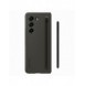 Silikonfodral Set för Samsung Galaxy Z Fold 5 Slim Fodral med Stylus + 25W USB C Väggladdare - Svart