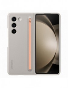 Silikonfodral till Samsung Galaxy Z Fold 5 Slim Fodral + stylus - beige (OF94PCUE)