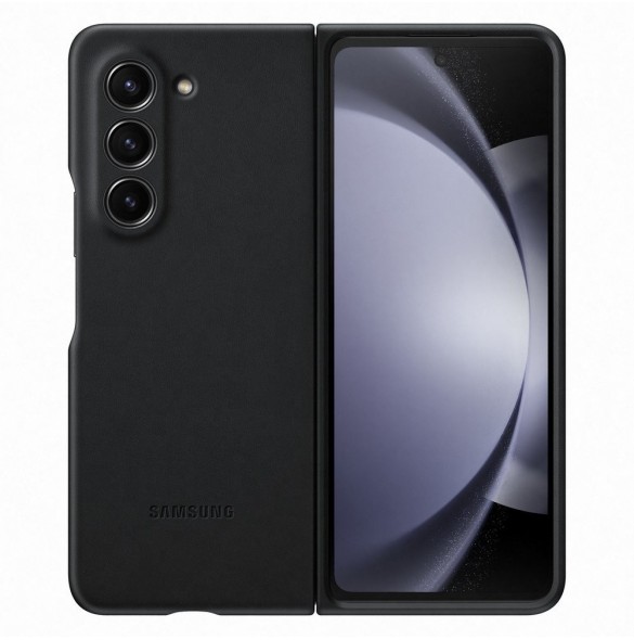 PU-läderfodral till Samsung Galaxy Z Fold 5 - svart (VF946PBE)